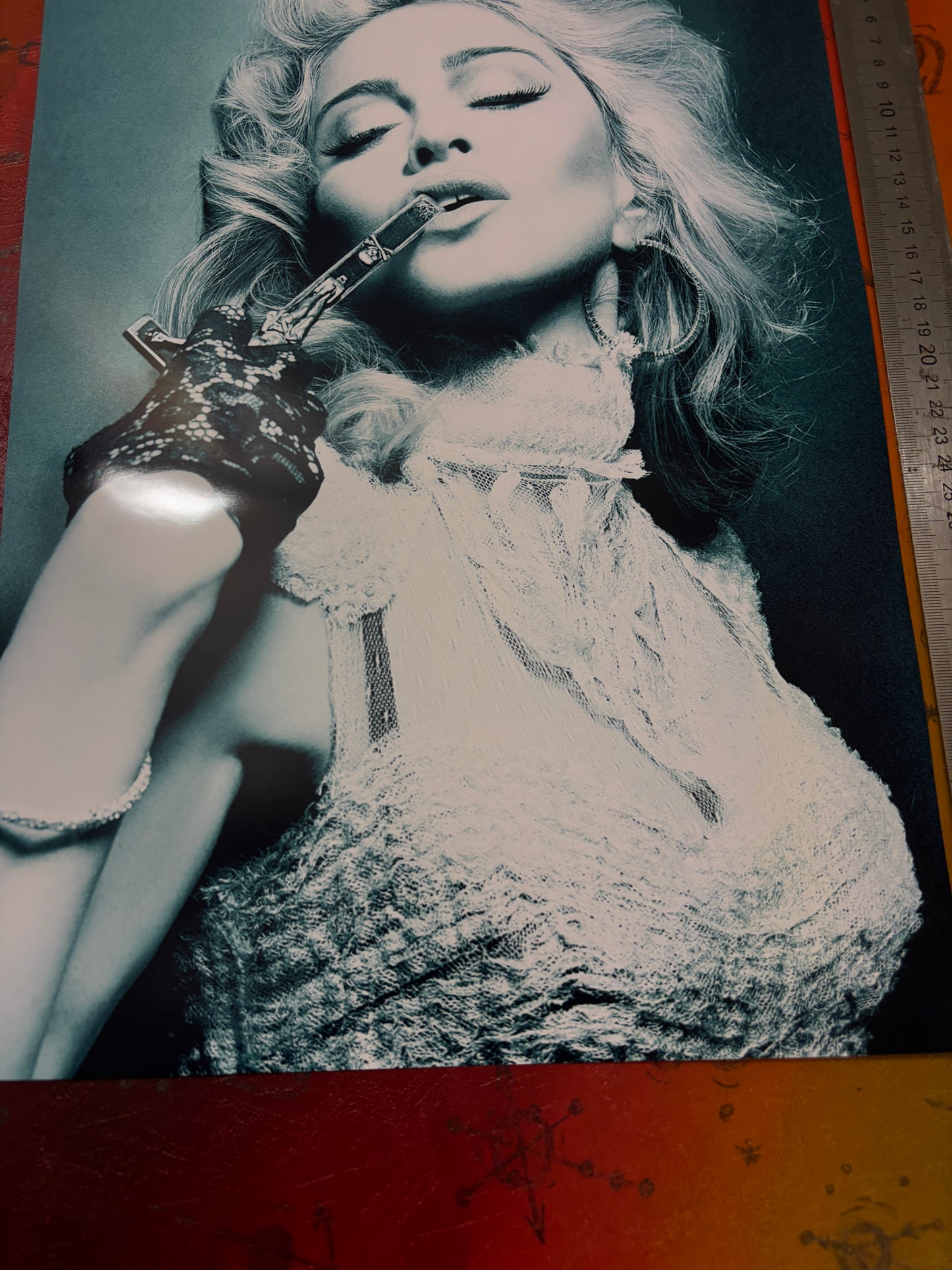 MADONNA - PORTRAIT  - Symbios Design Rare Glossy Poster Print