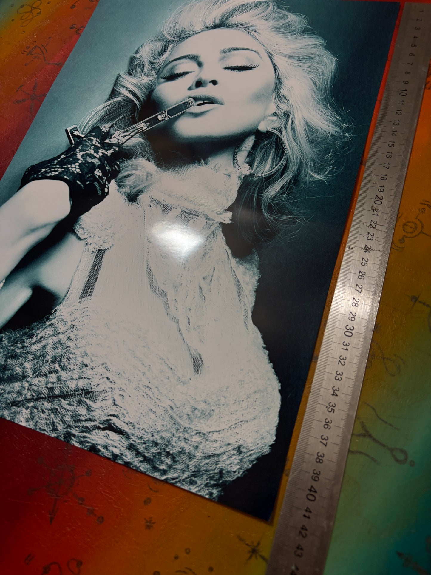 MADONNA - PORTRAIT  - Symbios Design Rare Glossy Poster Print