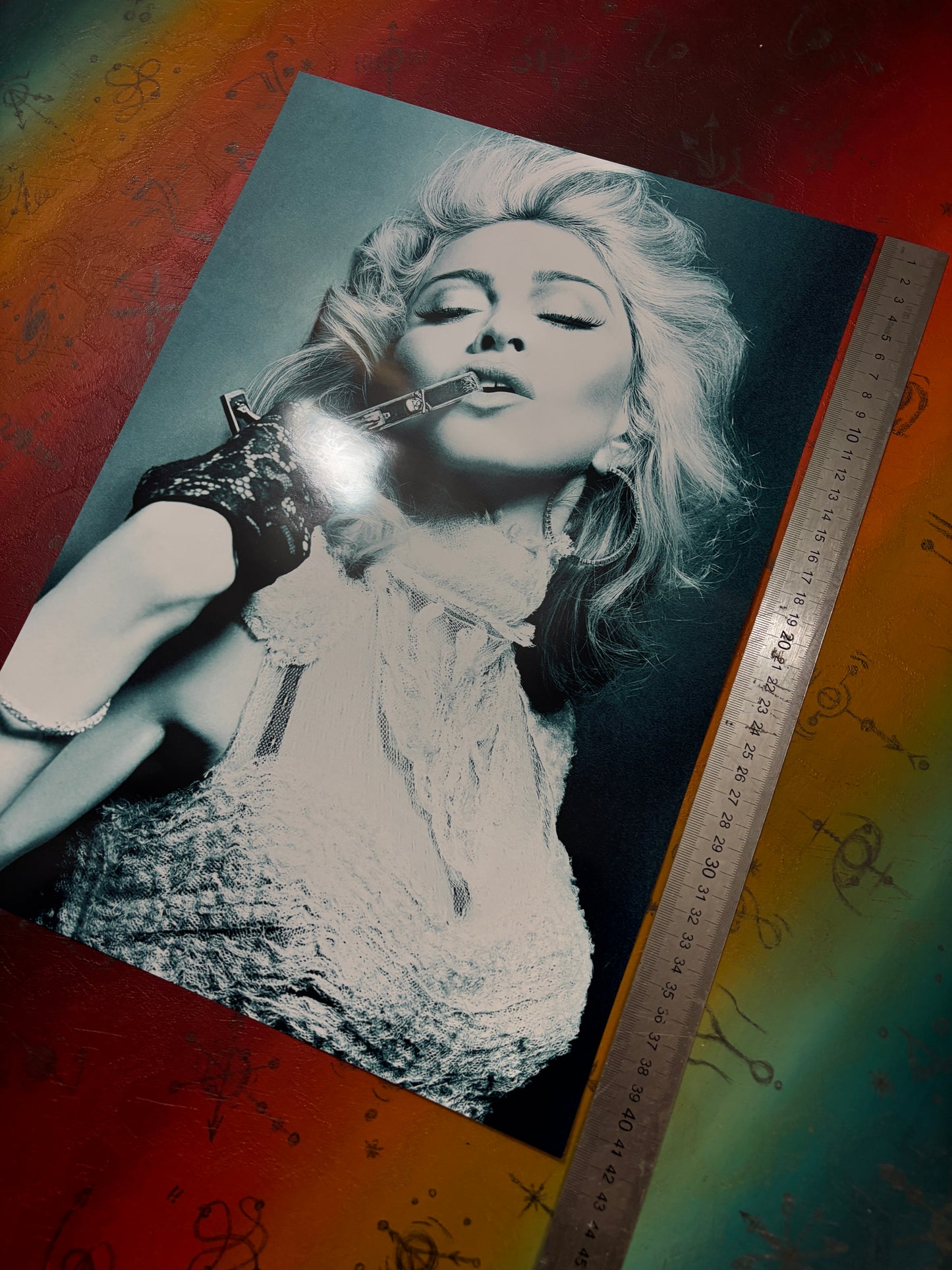 MADONNA - PORTRAIT  - Symbios Design Rare Glossy Poster Print
