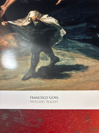 Francisco Goya - Witches' Flight (1798)  - Symbios Design Rare Glossy Poster Print