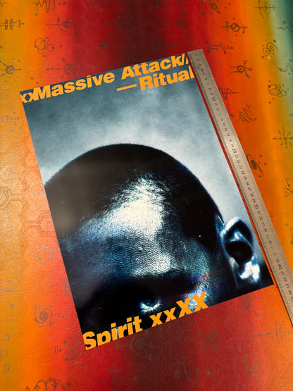 MASSIVE ATTACK - RITUAL SPIRIT - Symbios Design Rare Glossy Poster Print