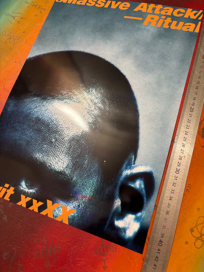 MASSIVE ATTACK - RITUAL SPIRIT - Symbios Design Rare Glossy Poster Print
