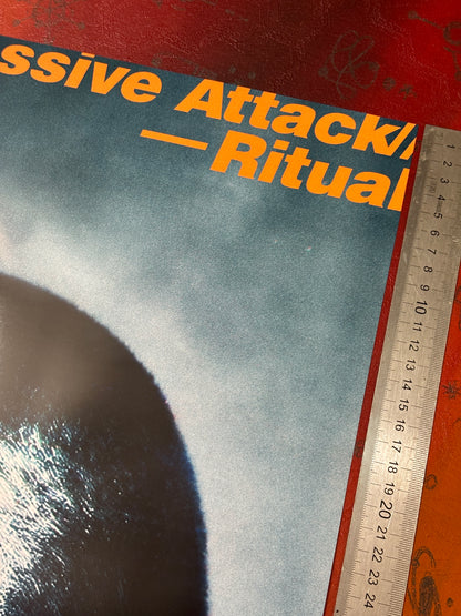 MASSIVE ATTACK - RITUAL SPIRIT - Symbios Design Rare Glossy Poster Print