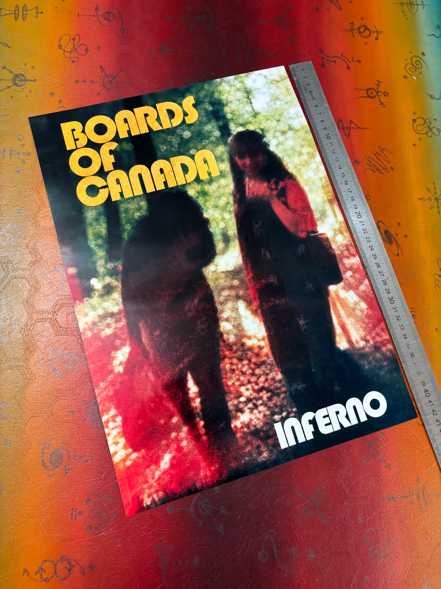 BOARDS OF CANADA - Symbios Design Rare Glossy Poster Print
