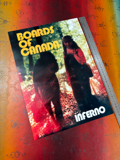 BOARDS OF CANADA - Symbios Design Rare Glossy Poster Print