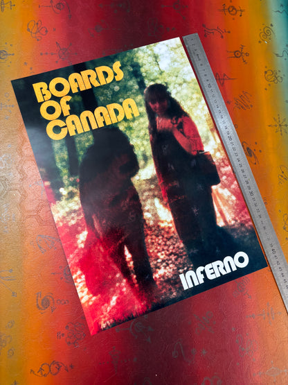BOARDS OF CANADA - Symbios Design Rare Glossy Poster Print