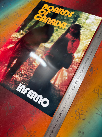 BOARDS OF CANADA - Symbios Design Rare Glossy Poster Print