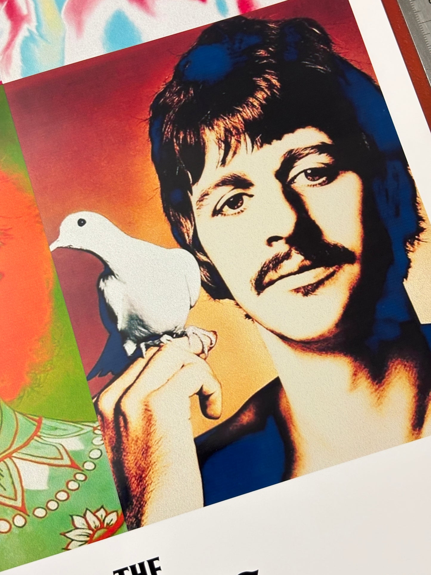 THE BEATLES - POP ART  - Symbios Design Rare Glossy Poster Print