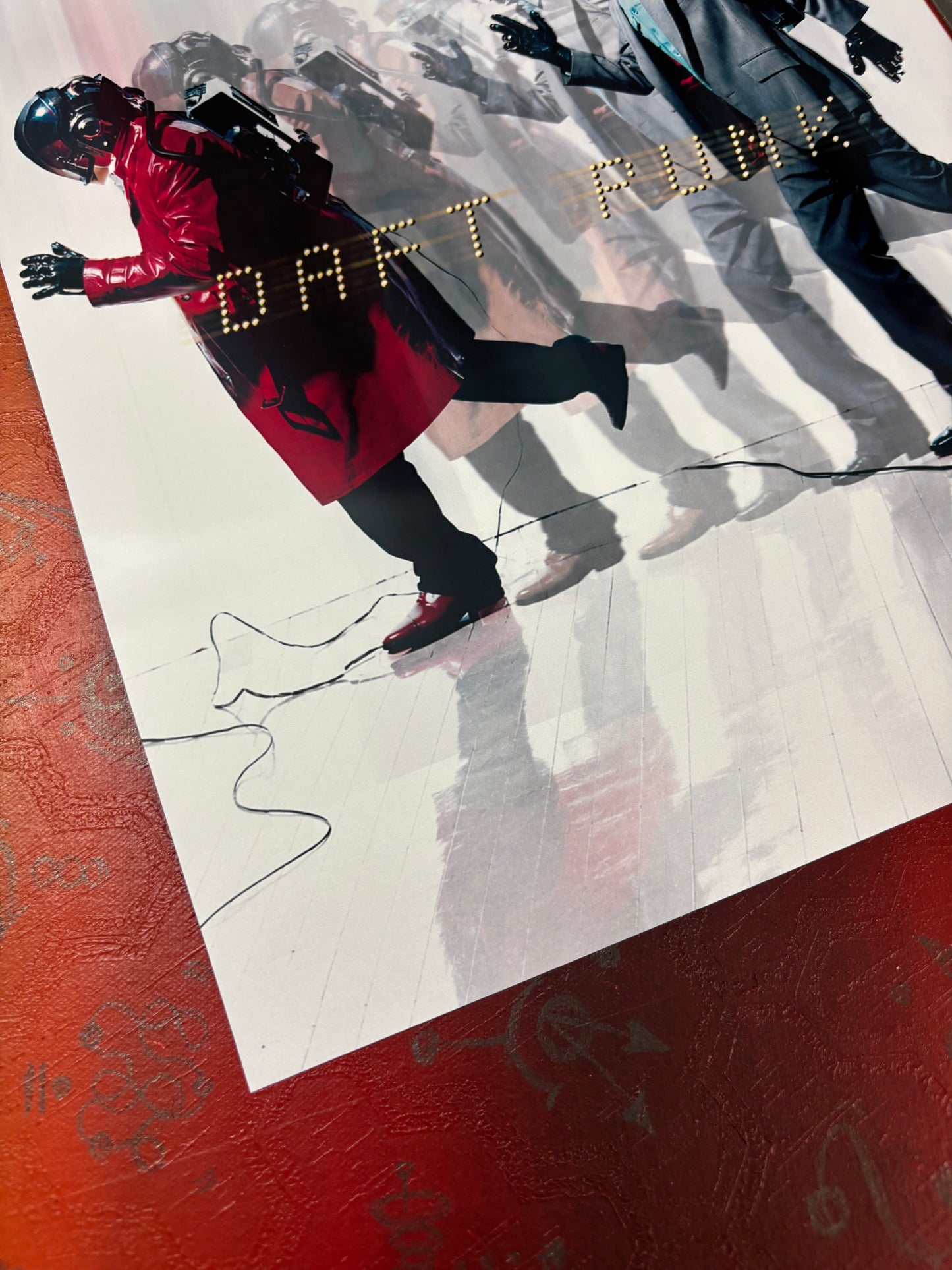 DAFT PUNK - CROSSBEATS - RETRO 1991 - Symbios Design Rare Glossy Poster Print