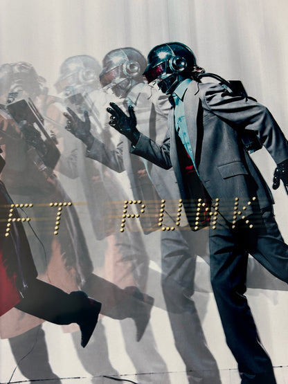 DAFT PUNK - CROSSBEATS - RETRO 1991 - Symbios Design Rare Glossy Poster Print