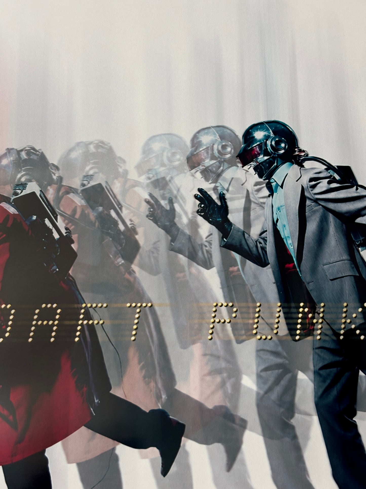 DAFT PUNK - CROSSBEATS - RETRO 1991 - Symbios Design Rare Glossy Poster Print