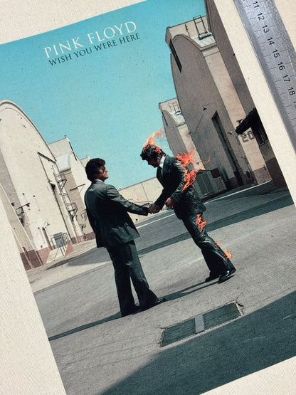 PINK FLOYD - WISH YOU WERE HERE  - Symbios Design Tote Bag