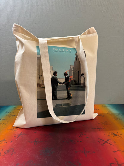 PINK FLOYD - WISH YOU WERE HERE  - Symbios Design Tote Bag