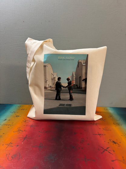 PINK FLOYD - WISH YOU WERE HERE  - Symbios Design Tote Bag