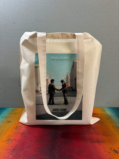 PINK FLOYD - WISH YOU WERE HERE  - Symbios Design Tote Bag