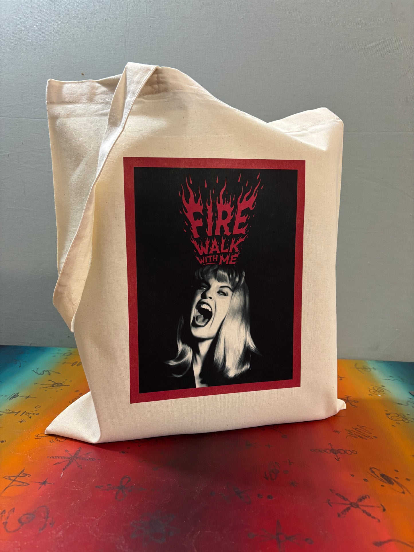 TWIN PEAKS - LAURA PALMER - Symbios Design Tote Bag