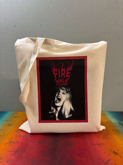 TWIN PEAKS - LAURA PALMER - Symbios Design Tote Bag