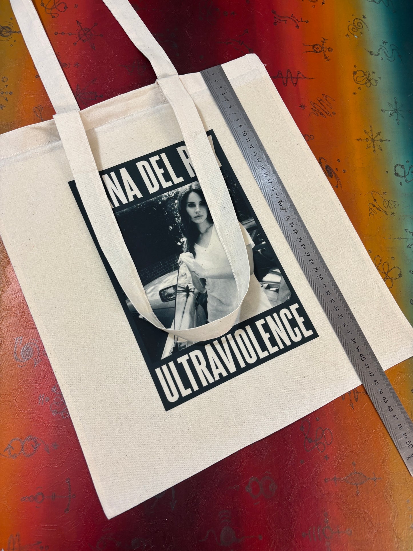 LANA DEL REY - ULTRAVIOLENCE  - Symbios Design Tote Bag