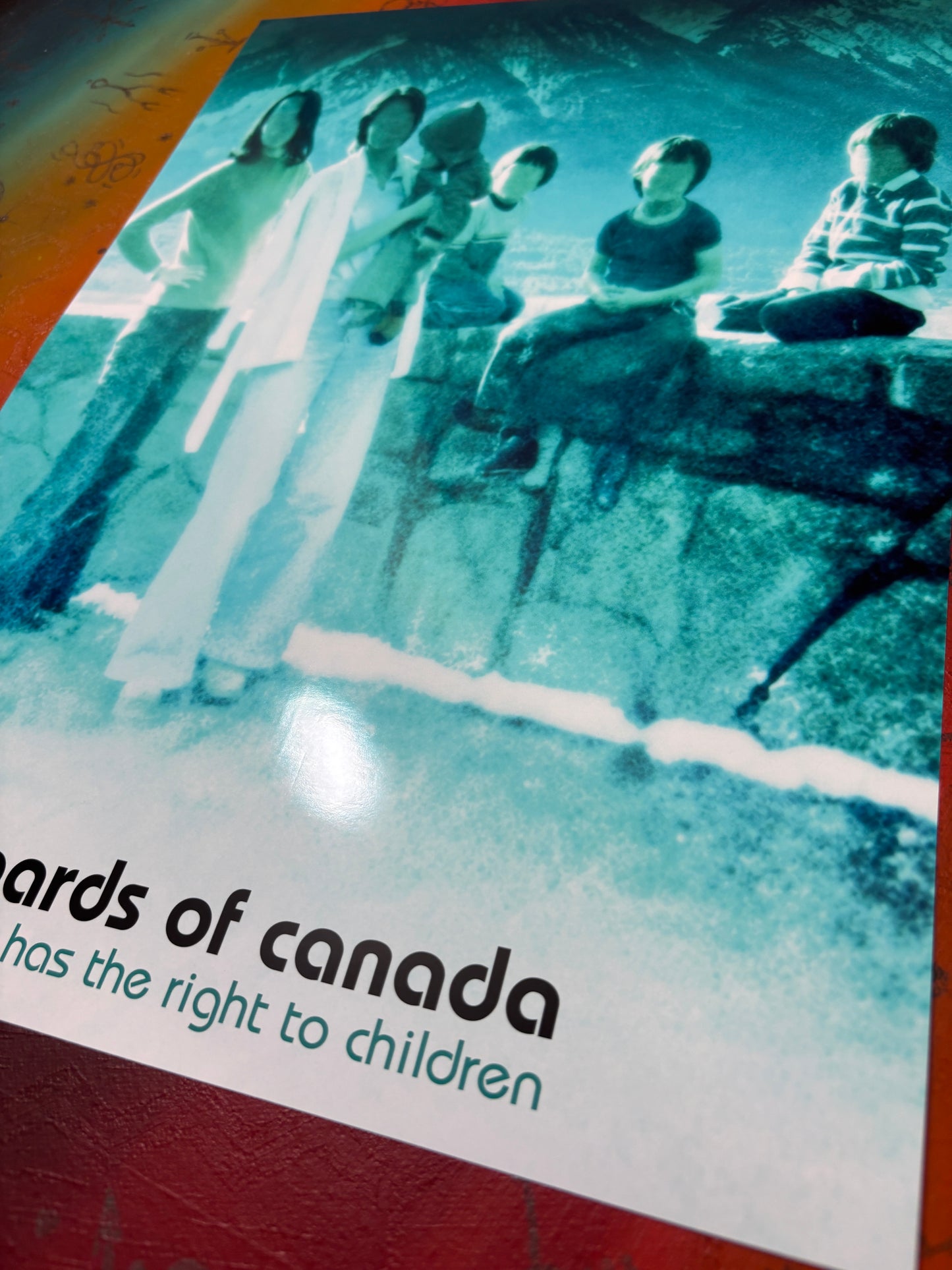 BOARDS OF CANADA - Symbios Design Rare Glossy Poster Print