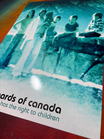 BOARDS OF CANADA - Symbios Design Rare Glossy Poster Print