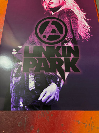 LINKIN PARK - FROM ZERO - Symbios Design Rare Glossy Poster Print