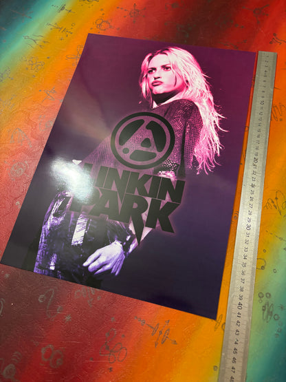 LINKIN PARK - FROM ZERO - Symbios Design Rare Glossy Poster Print