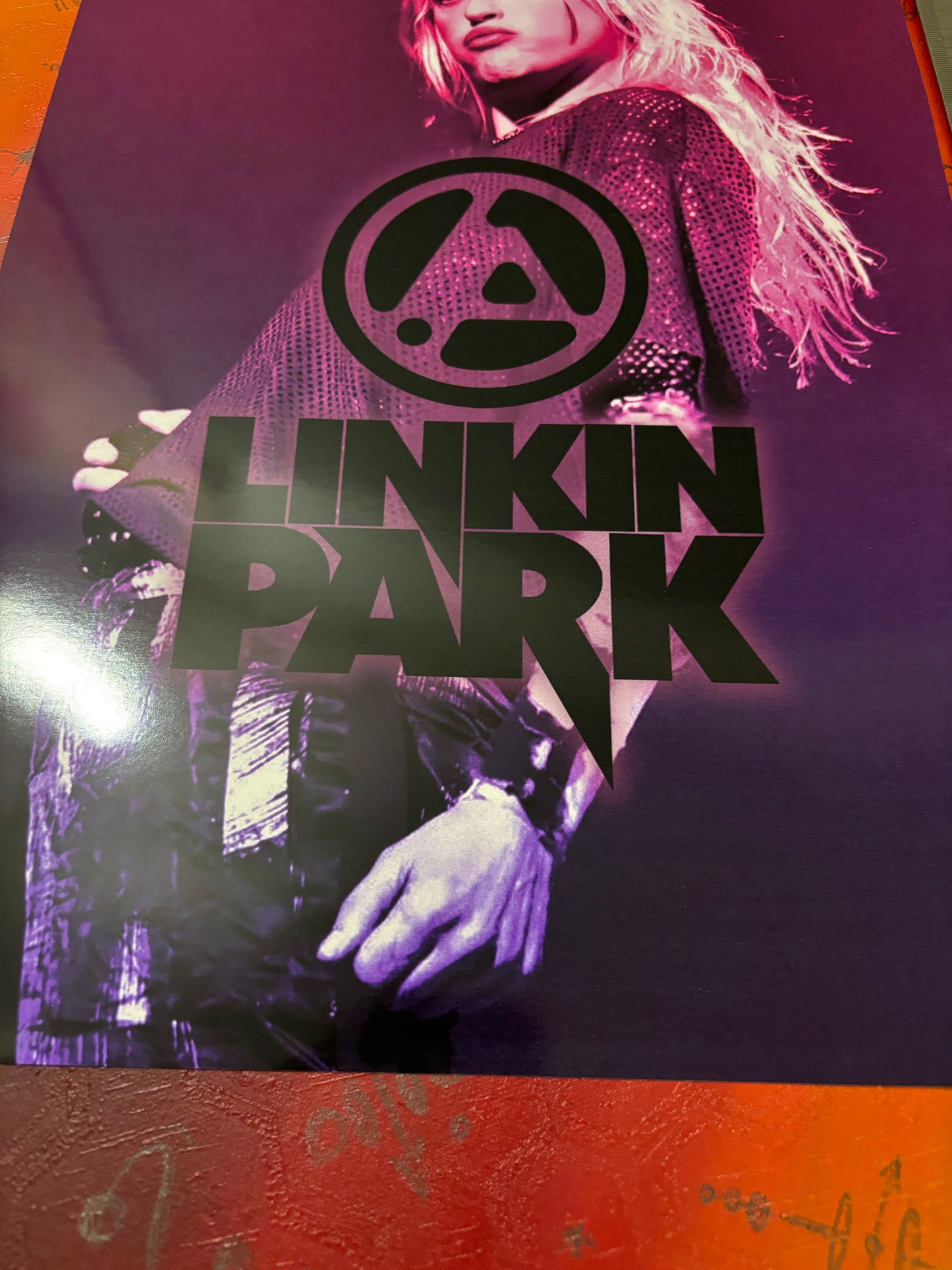LINKIN PARK - FROM ZERO - Symbios Design Rare Glossy Poster Print