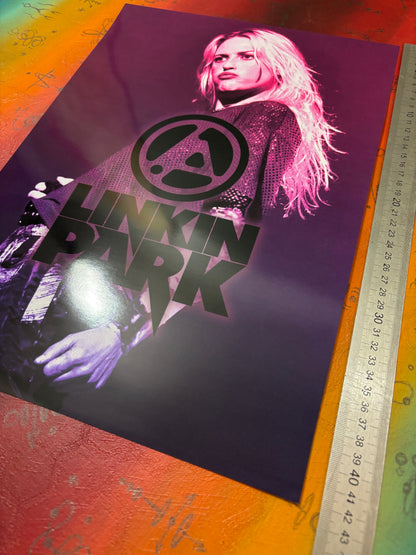LINKIN PARK - FROM ZERO - Symbios Design Rare Glossy Poster Print