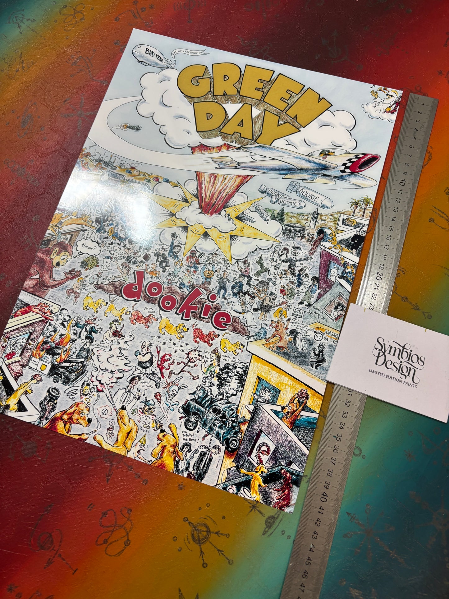 GREEN DAY - DOOKIE - Symbios Design - Poster Print