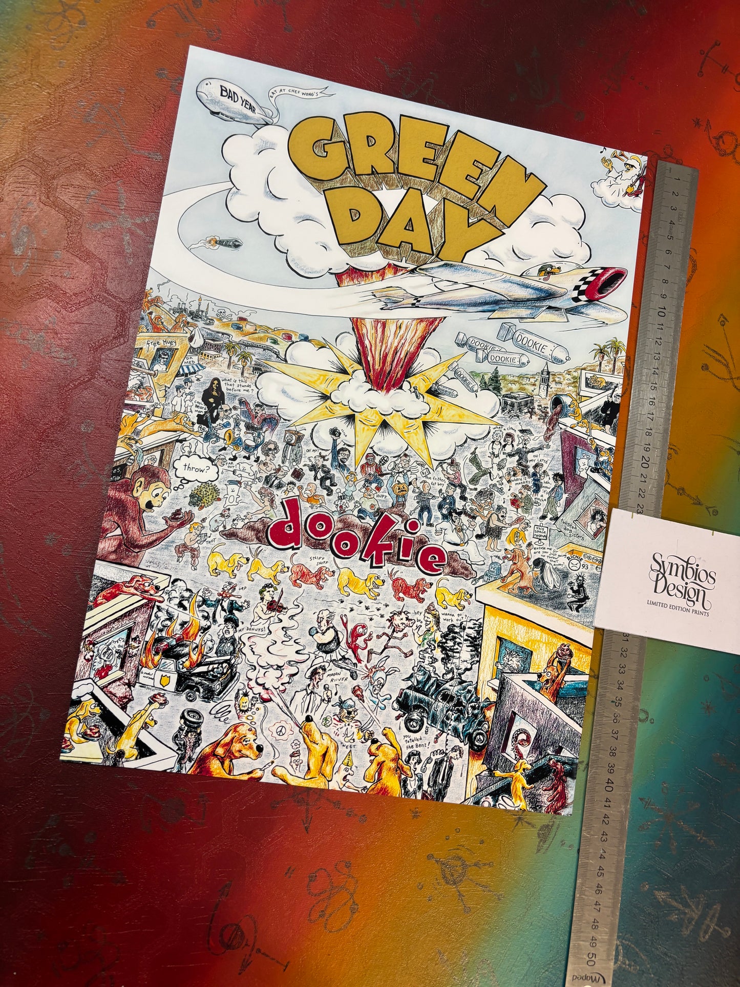 GREEN DAY - DOOKIE - Symbios Design - Poster Print