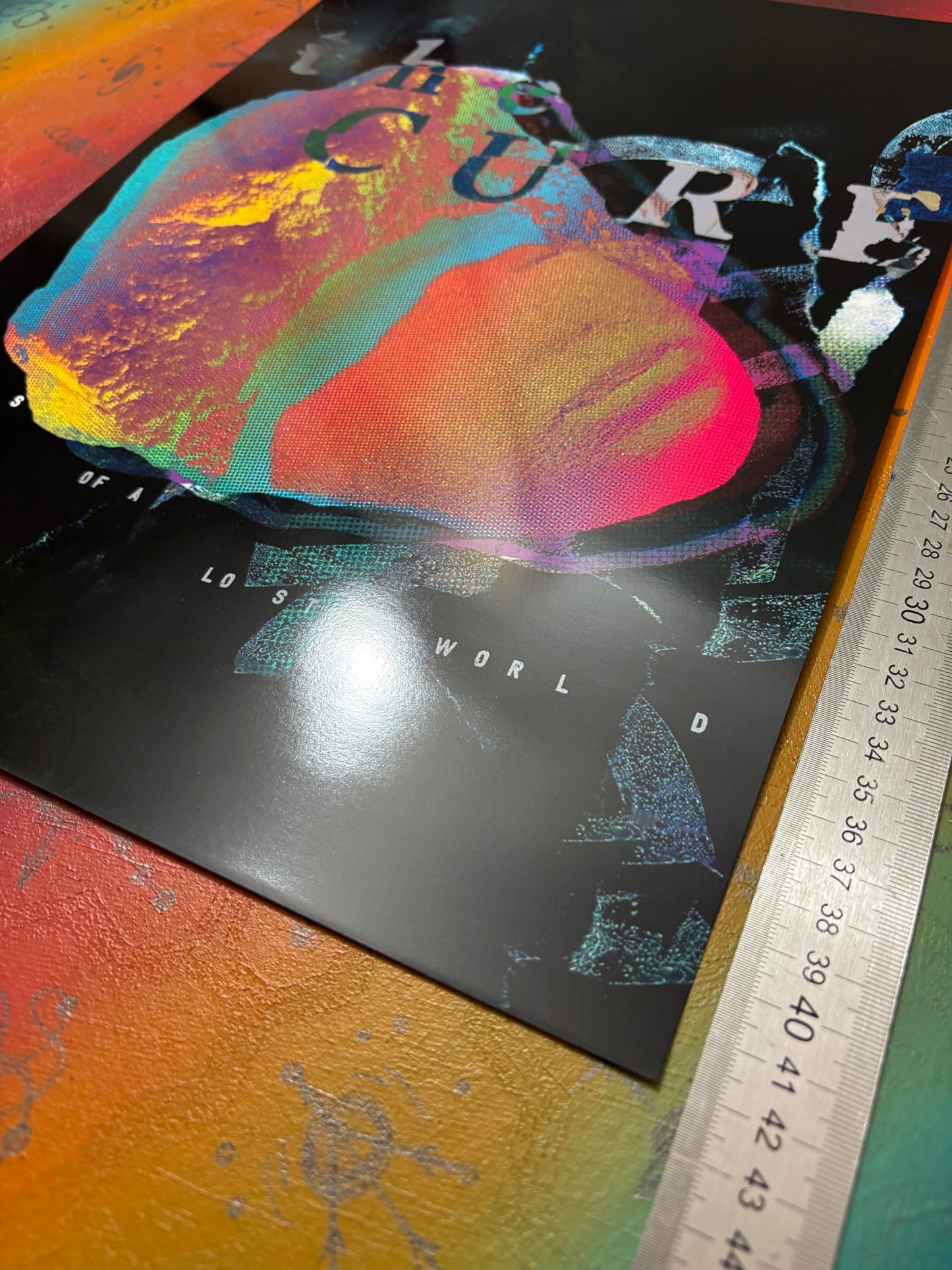 THE CURE - MIXES OF A LOST WORLD - Symbios Design Glossy Poster Print