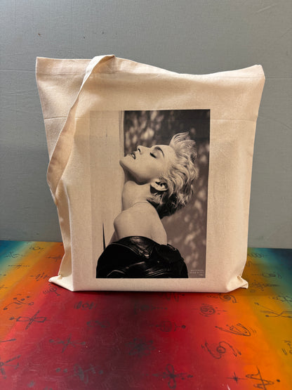 MADONNA - Retro Tote Bag: 90s Style, Oeko-Tex Cotton