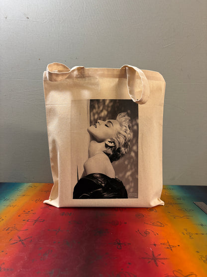 MADONNA - Retro Tote Bag: 90s Style, Oeko-Tex Cotton