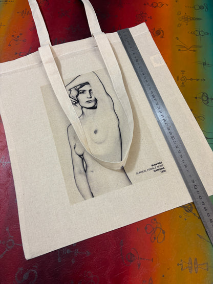 NATASHA - MAN RAY - Retro Tote Bag: 90s Style, Oeko-Tex Cotton