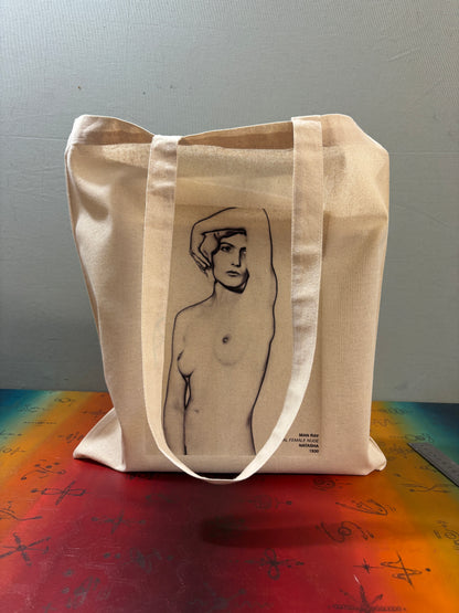 NATASHA - MAN RAY - Retro Tote Bag: 90s Style, Oeko-Tex Cotton