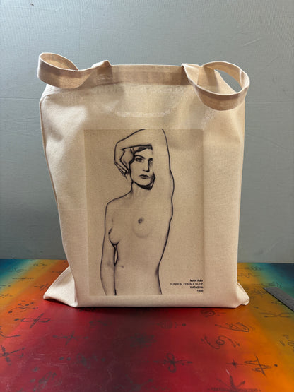 NATASHA - MAN RAY - Retro Tote Bag: 90s Style, Oeko-Tex Cotton