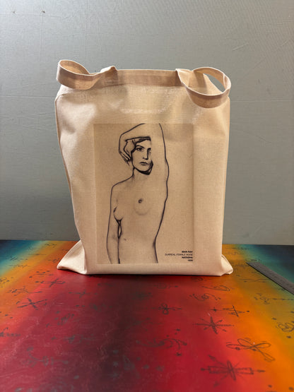 NATASHA - MAN RAY - Retro Tote Bag: 90s Style, Oeko-Tex Cotton