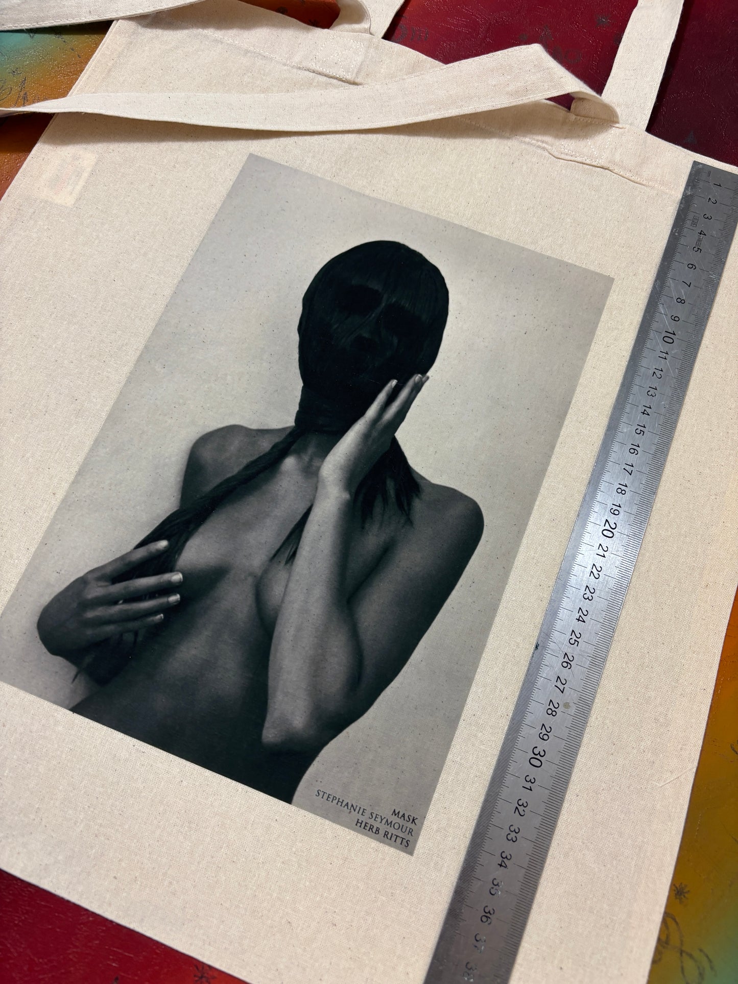 SEYMOUR - Retro Tote Bag: 90s Style, Oeko-Tex Cotton