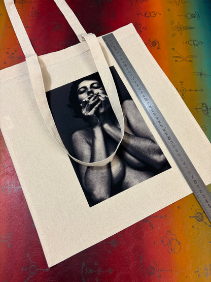EROS I - Retro Tote Bag: 90s Style, Oeko-Tex Cotton