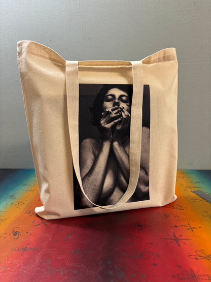 EROS I - Retro Tote Bag: 90s Style, Oeko-Tex Cotton