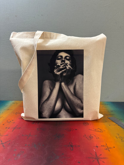 EROS I - Retro Tote Bag: 90s Style, Oeko-Tex Cotton