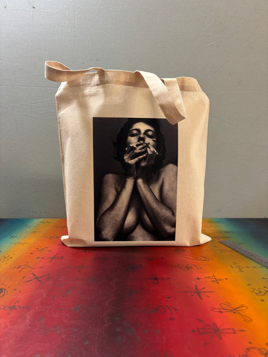 EROS I - Retro Tote Bag: 90s Style, Oeko-Tex Cotton