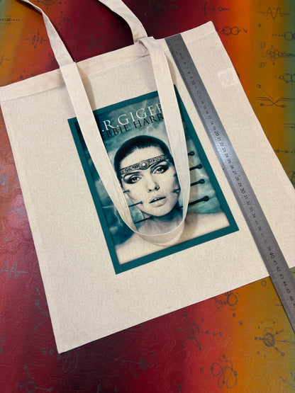 DEBBIE HARRY - H.R. GIGER - Retro Tote Bag: 90s Style, Oeko-Tex Cotton