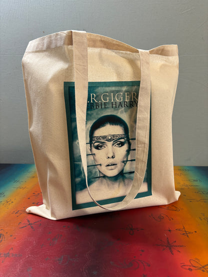 DEBBIE HARRY - H.R. GIGER - Retro Tote Bag: 90s Style, Oeko-Tex Cotton