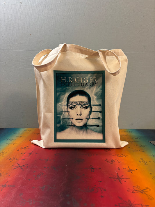 DEBBIE HARRY - H.R. GIGER - Retro Tote Bag: 90s Style, Oeko-Tex Cotton
