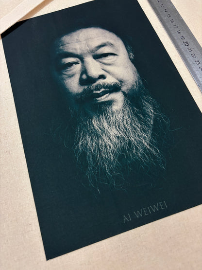 AI WEIWEI - Retro Tote Bag: 90s Style, Oeko-Tex Cotton