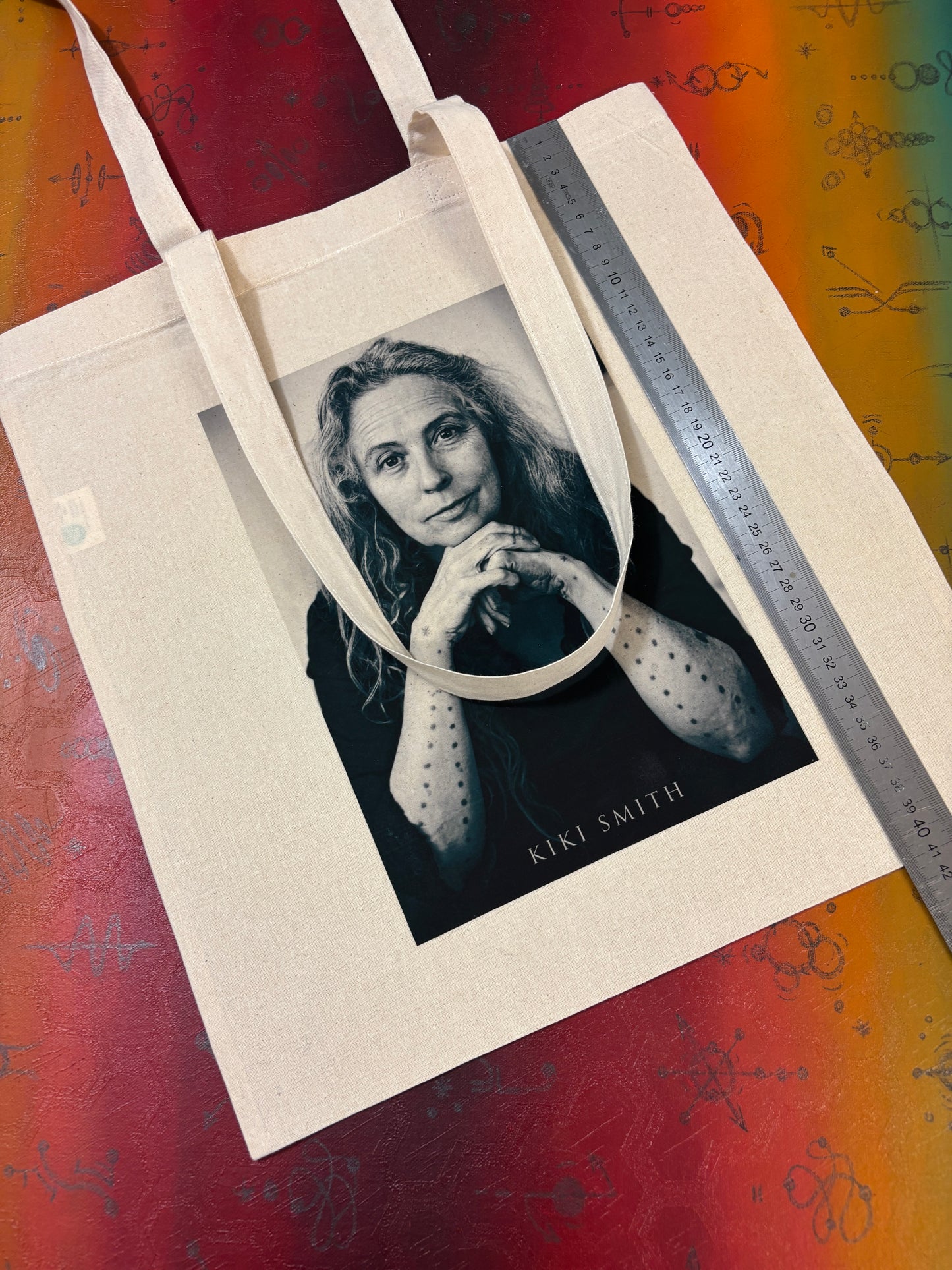 Sac cabas rétro IGGY POP : style années 90, coton certifié Oeko-Tex