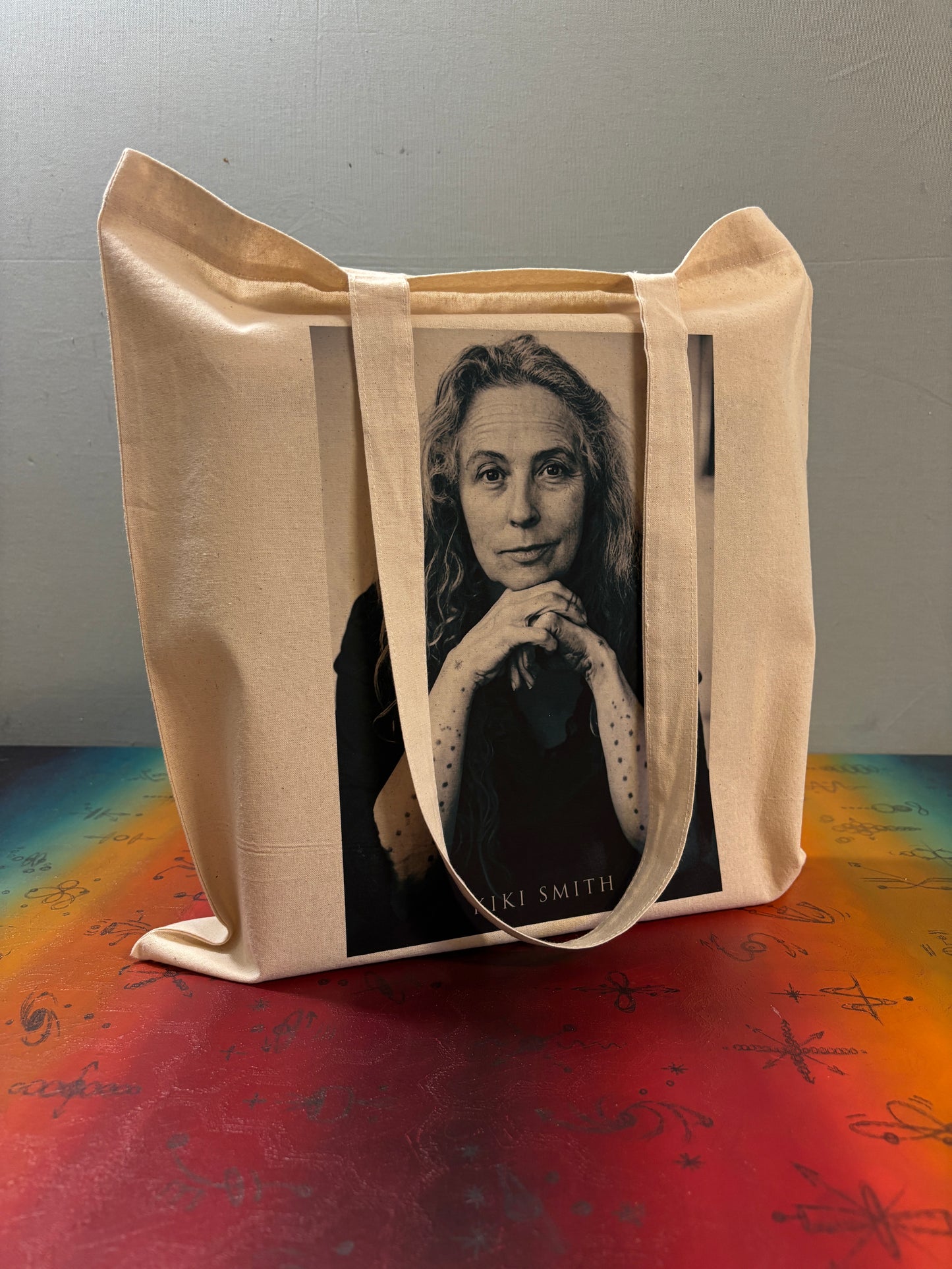 Sac cabas rétro IGGY POP : style années 90, coton certifié Oeko-Tex