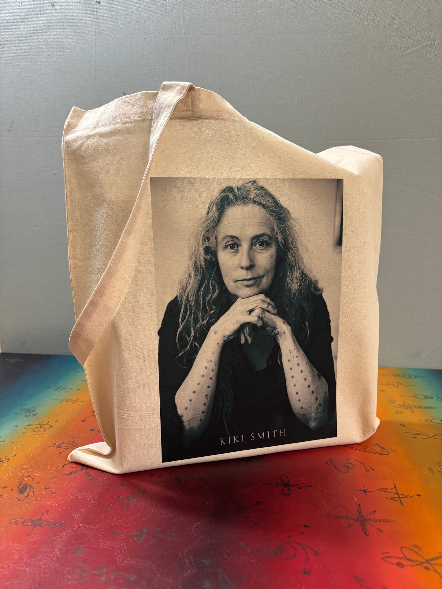 Sac cabas rétro IGGY POP : style années 90, coton certifié Oeko-Tex