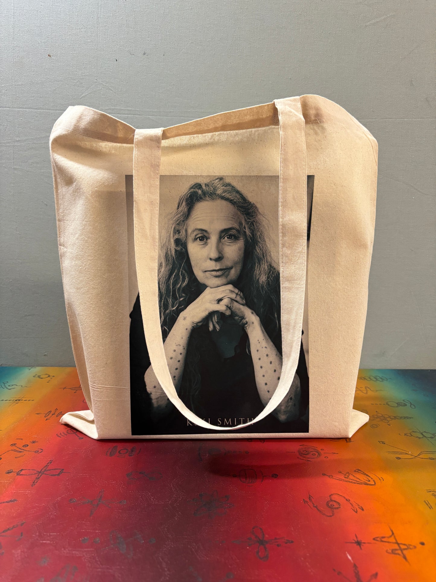 Sac cabas rétro IGGY POP : style années 90, coton certifié Oeko-Tex